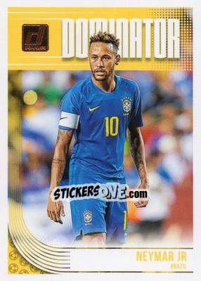 Sticker Neymar Jr - Donruss Soccer 2018-2019 n. D-3 - Panini