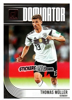 Sticker Thomas Muller - Donruss Soccer 2018-2019 n. D-9 - Panini