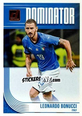 Sticker Leonardo Bonucci - Donruss Soccer 2018-2019 n. D-10 - Panini