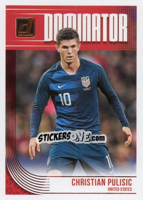 Sticker Christian Pulisic - Donruss Soccer 2018-2019 n. D-15 - Panini