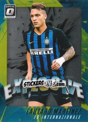 Sticker Lautaro Martinez - Donruss Soccer 2018-2019 n. E-4 - Panini