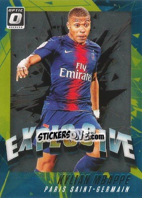 Sticker Kylian Mbappe - Donruss Soccer 2018-2019 n. E-7 - Panini