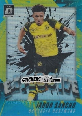 Sticker Jadon Sancho - Donruss Soccer 2018-2019 n. E-8 - Panini