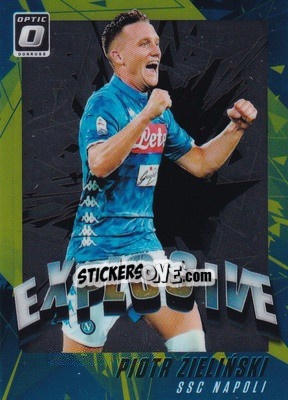 Sticker Piotr Zielinski - Donruss Soccer 2018-2019 n. E-9 - Panini