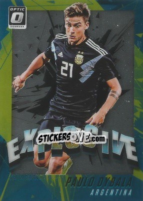 Sticker Paulo Dybala - Donruss Soccer 2018-2019 n. E-10 - Panini