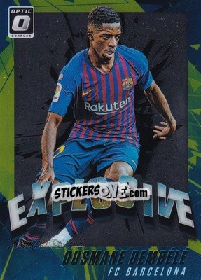 Sticker Ousmane Dembele - Donruss Soccer 2018-2019 n. E-12 - Panini