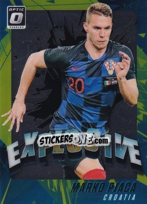 Sticker Marko Pjaca - Donruss Soccer 2018-2019 n. E-13 - Panini