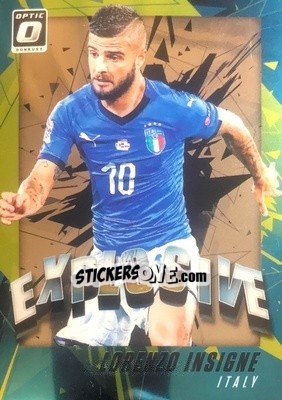 Sticker Lorenzo Insigne - Donruss Soccer 2018-2019 n. E-16 - Panini