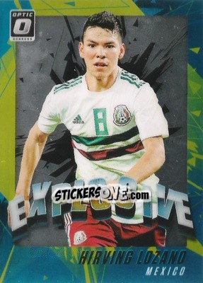 Sticker Hirving Lozano - Donruss Soccer 2018-2019 n. E-17 - Panini