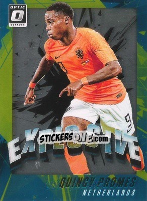 Sticker Quincy Promes - Donruss Soccer 2018-2019 n. E-18 - Panini