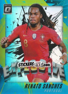 Sticker Renato Sanches - Donruss Soccer 2018-2019 n. E-19 - Panini