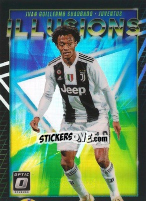 Sticker Juan Guillermo Cuadrado - Donruss Soccer 2018-2019 - Panini