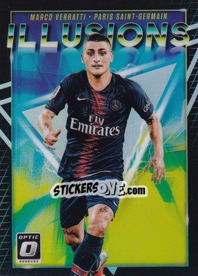 Sticker Marco Verratti - Donruss Soccer 2018-2019 n. I-3 - Panini