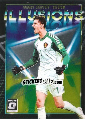 Sticker Thibaut Courtois - Donruss Soccer 2018-2019 n. I-6 - Panini