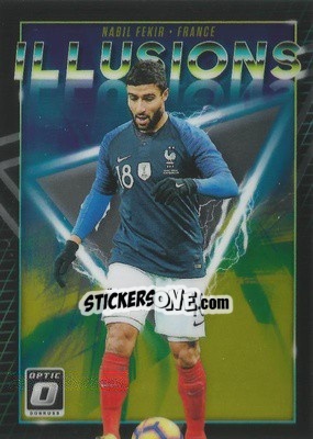 Sticker Nabil Fekir - Donruss Soccer 2018-2019 n. I-8 - Panini