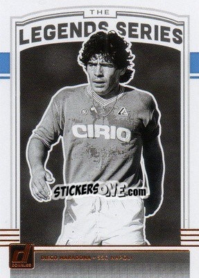 Sticker Diego Maradona - Donruss Soccer 2018-2019 n. LS-4 - Panini