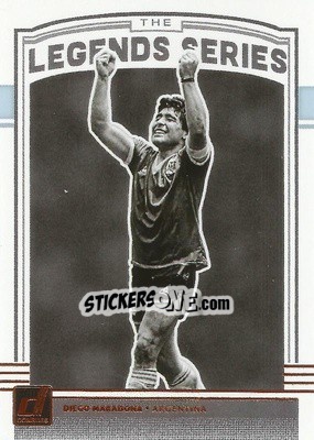 Sticker Diego Maradona - Donruss Soccer 2018-2019 n. LS-5 - Panini
