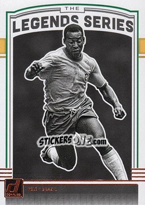 Sticker Pele - Donruss Soccer 2018-2019 n. LS-6 - Panini