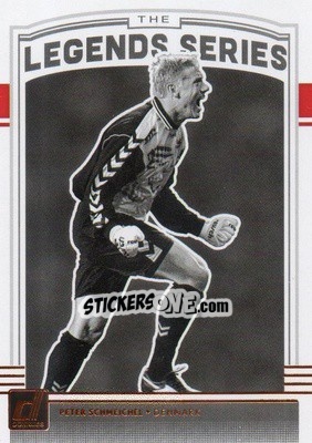 Figurina Peter Schmeichel - Donruss Soccer 2018-2019 n. LS-9 - Panini