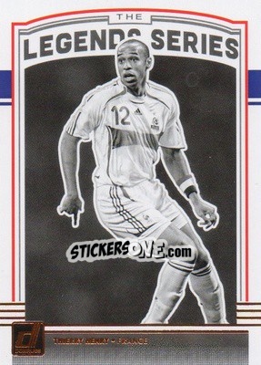 Sticker Thierry Henry - Donruss Soccer 2018-2019 n. LS-11 - Panini