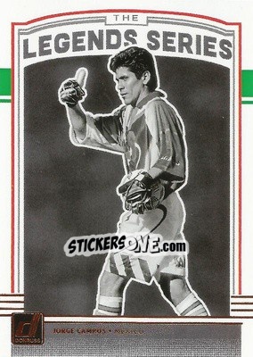 Sticker Jorge Campos - Donruss Soccer 2018-2019 n. LS-14 - Panini