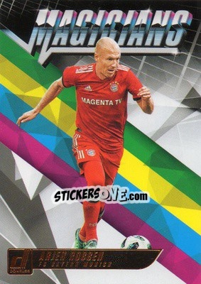 Sticker Arjen Robben - Donruss Soccer 2018-2019 n. M-3 - Panini