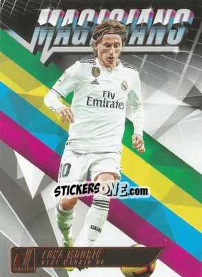 Sticker Luka Modric - Donruss Soccer 2018-2019 n. M-4 - Panini