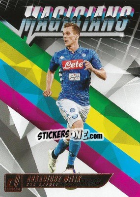 Sticker Arkadiusz Milik - Donruss Soccer 2018-2019 n. M-9 - Panini