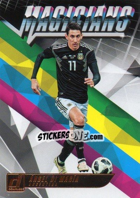 Sticker Angel Di Maria - Donruss Soccer 2018-2019 n. M-11 - Panini
