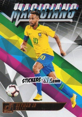 Sticker Neymar Jr - Donruss Soccer 2018-2019 n. M-13 - Panini