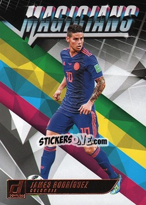 Sticker James Rodriguez - Donruss Soccer 2018-2019 n. M-14 - Panini