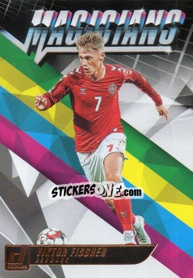 Sticker Viktor Fischer - Donruss Soccer 2018-2019 - Panini