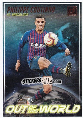 Sticker Philippe Coutinho - Donruss Soccer 2018-2019 n. OW-1 - Panini