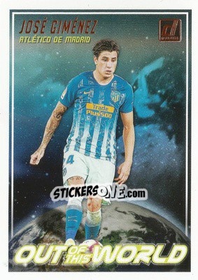 Sticker Jose Gimenez - Donruss Soccer 2018-2019 n. OW-4 - Panini