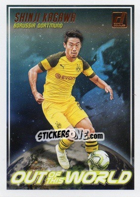 Sticker Shinji Kagawa - Donruss Soccer 2018-2019 - Panini