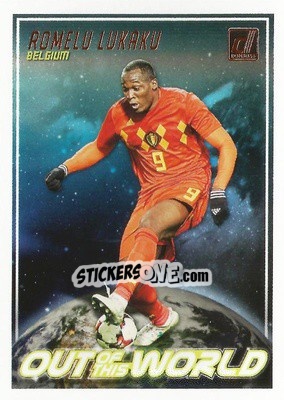 Sticker Romelu Lukaku - Donruss Soccer 2018-2019 - Panini