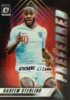 Sticker Raheem Sterling - Donruss Soccer 2018-2019 n. P-15 - Panini