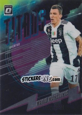 Sticker Mario Mandzukic - Donruss Soccer 2018-2019 n. T-2 - Panini