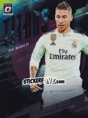Sticker Sergio Ramos - Donruss Soccer 2018-2019 n. T-4 - Panini