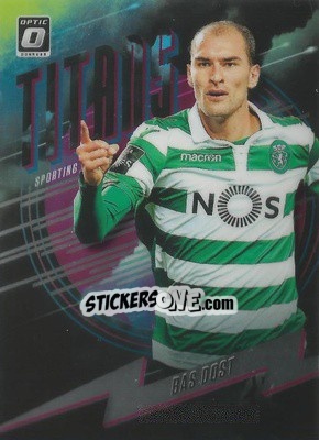 Sticker Bas Dost - Donruss Soccer 2018-2019 n. T-10 - Panini
