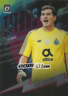 Sticker Iker Casillas - Donruss Soccer 2018-2019 n. T-13 - Panini