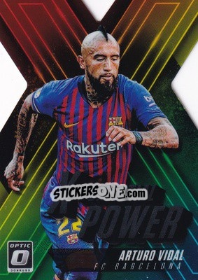 Sticker Arturo Vidal - Donruss Soccer 2018-2019 n. X-1 - Panini