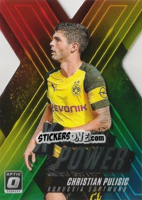 Sticker Christian Pulisic - Donruss Soccer 2018-2019 n. X-5 - Panini