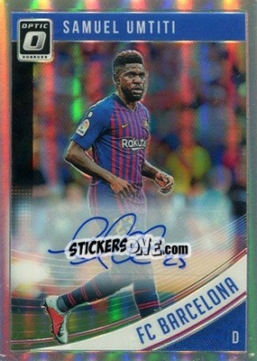 Sticker Samuel Umtiti - Donruss Soccer 2018-2019 n. OA-6 - Panini