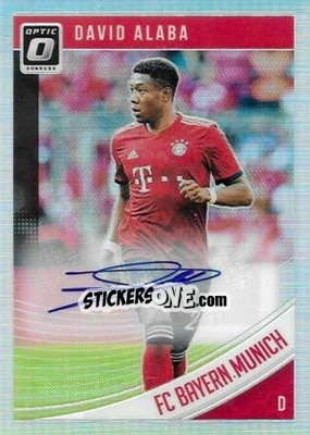 Sticker David Alaba - Donruss Soccer 2018-2019 n. OA-23 - Panini