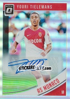 Sticker Youri Tielemans - Donruss Soccer 2018-2019 n. OA-81 - Panini