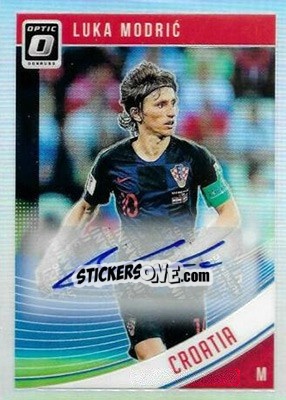 Sticker Luka Modric - Donruss Soccer 2018-2019 n. OA-116 - Panini
