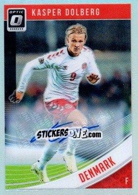 Sticker Kasper Dolberg - Donruss Soccer 2018-2019 n. OA-119 - Panini