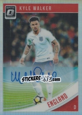Sticker Kyle Walker - Donruss Soccer 2018-2019 n. OA-129 - Panini