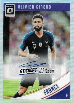 Sticker Olivier Giroud - Donruss Soccer 2018-2019 - Panini
